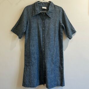 Conscious Clothing Revolution Linen shirt dress